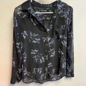 Ann Taylor Floral Blouse